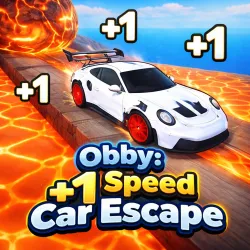 Obby: +1 Speed Car Escape Play Obby: +1 Speed Car Escape Game