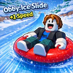 Obby: Ice Slide +1 Speed Play Obby: Ice Slide +1 Speed Game
