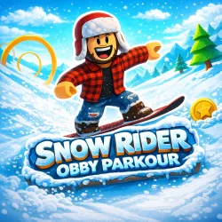 Snow Rider Obby Parkour Play Snow Rider Obby Parkour Game