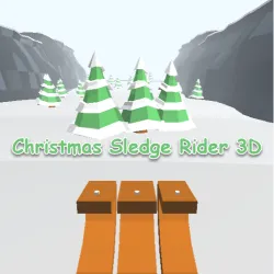 Christmas Sledge Rider 3D Play Christmas Sledge Rider 3D Game