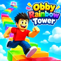 Obby Rainbow Tower Play Obby Rainbow Tower Game